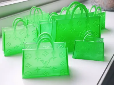 Louis Vuitton bag 3D print model