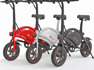 DYU Smart Electric Bike D2 3D model