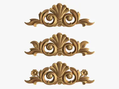 Appliques 01 P3 3D model