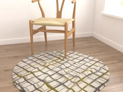4 in 1 Rug Collection No 9 Low-poly 3D model