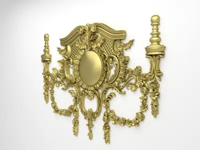 Decor ornament 3D model 03 3D model