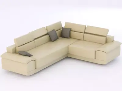 contemporary sofa 3D model purchase