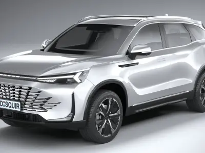 BAIC Beijing 7 2025 3D model
