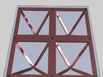 Glass Table 05 3D model