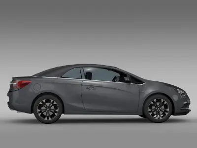 Holden Cascada Turbo 2017 3D model