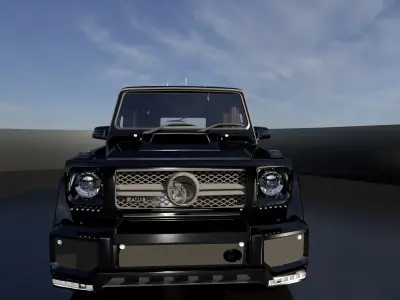 BRABUS mercedes-benz g class - mercedes-benz g class Low-poly 3D model