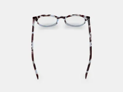 Virginia Eyeglasses in Icecap Tortoise Fade 3D model