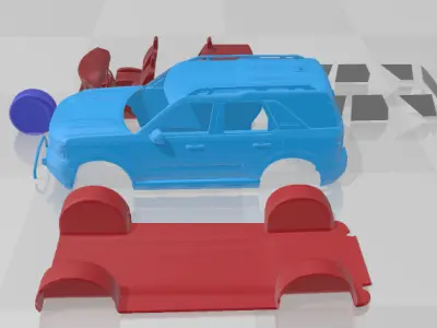 Bronco Sport 2025 - Separate Parts for 3D Printing 3D print model