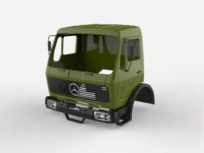 Mercedes Benz NG 1632 3D print model