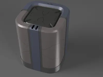 sci fi item Free 3D model