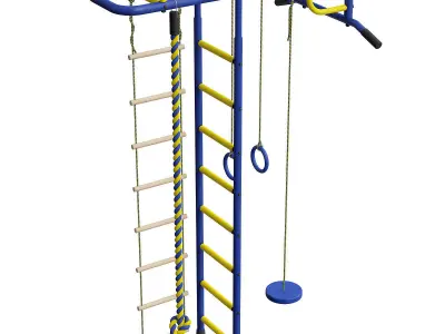 Childrens Sports Complex Set-3 3D model