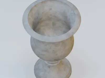 Garden urn planter41 3D model