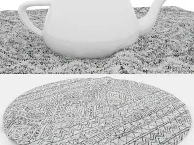 Rugs No 236 Low-poly 3D model