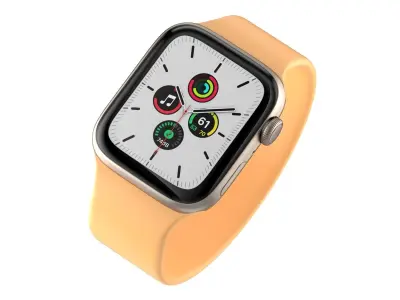 Apple Watch SE Gold  3D model
