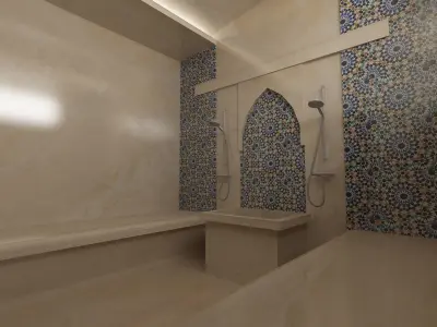 sous sol villa 3D model