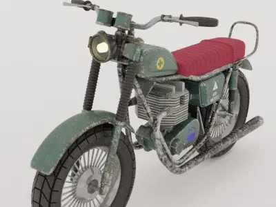 motorcycle 3D model