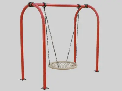 Playground Portal Swing - 02 3D model