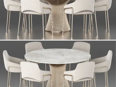 dining set 23 3D model