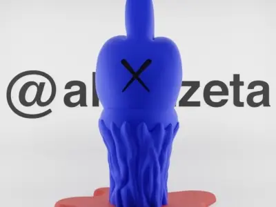 Kaws Fuck Fake Friends BFF x Companion for Print 3D print model