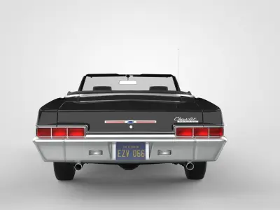 Chevrolet Impala Convertible 1966 3D model