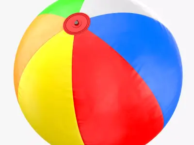 Beach Ball 3D model