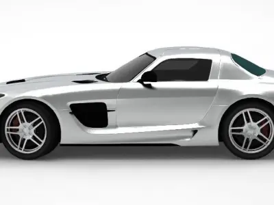 Mercedes-Benz SLS AMG 3D model