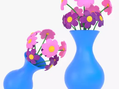 Flower Vase 3D model