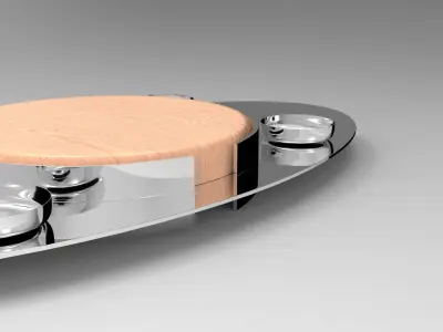 Joy Cheese Tray Low-poly 3D model