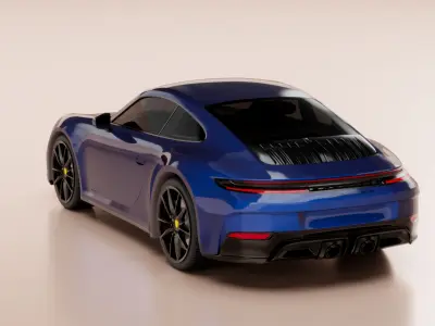 Porsche Carrera 911 GTS 2025 3D print model