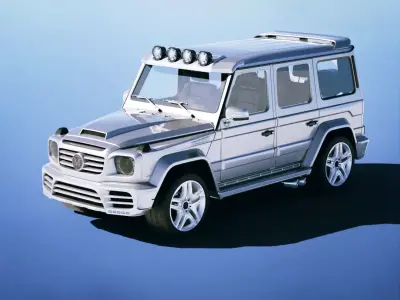 Mercedes AMG G63 Mansory Gronos 2017 Low-poly 3D model