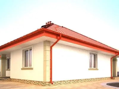 House model 3d dom6  Free 3D model