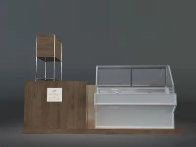  Booth Exhibition Design a666 3D model