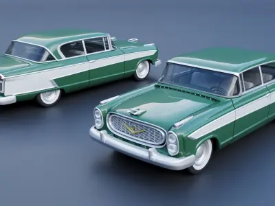 Nash Ambassador 1957 3D print model