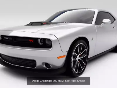 Dodge Car Collection 3D Model Pack
