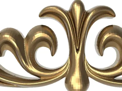  decorative pattern ready for 3D printing 3D model 429