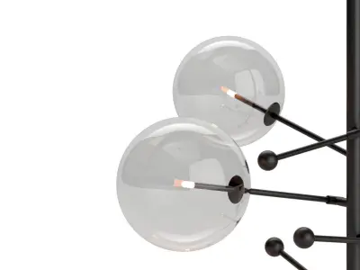 Pelica Chandelier 3D model