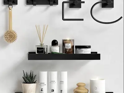 Bathroom accessories 37 3D model