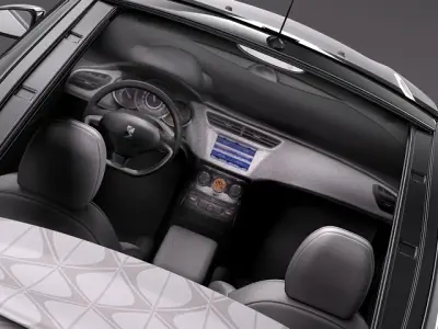 Citroen DS3 Cabrio -2013 3D model