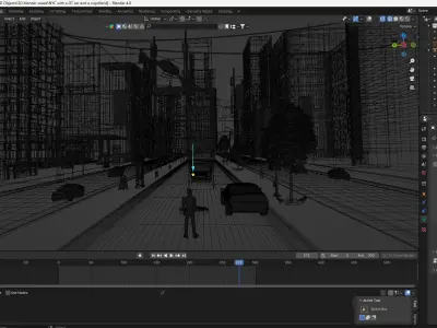 NYC Time Square  3D model