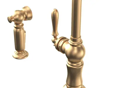 Artifacts Single Hole Kitchen Faucet K-99262-2MB 3D model