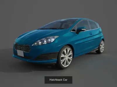 Car Pack 3D Model Collection by RingtailStudios