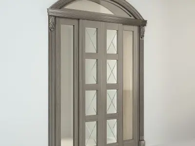 sliding door 3D model