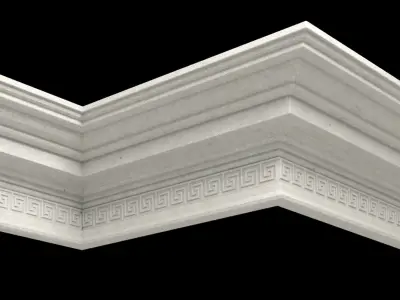 decor molding 01 3D model