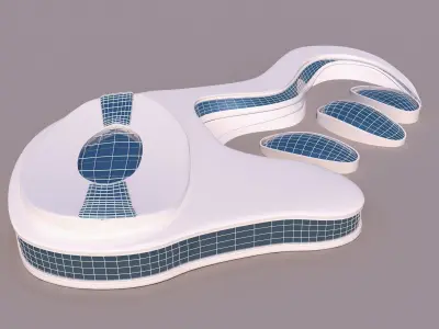 0086 - Organic Building 3D model