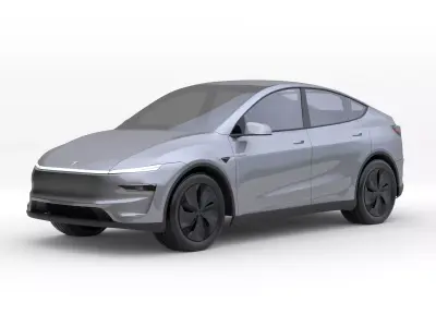 Tesla Model Y 2025  3D model