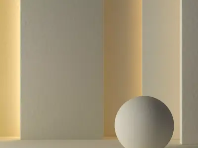 2 Plaster Material 8K-Seamless-Tileable-No 37 3D model