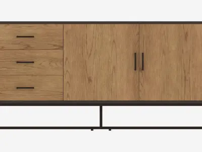 Sideboard Amsterdam 03 3D model
