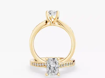 ZABS0018 RA engagement 3D print model