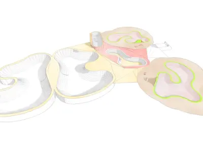 Skatepark-Skate Park PACK 3D model