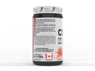 Protein Powder 3D model